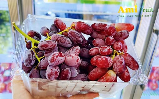 nho đỏ không hạt úc