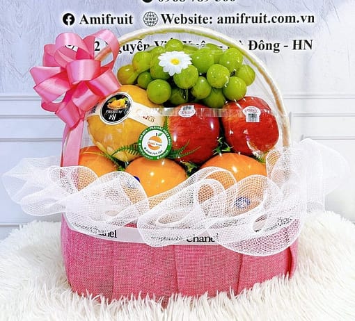quà tặng sinh nhật độc đáo, giỏ trái cây